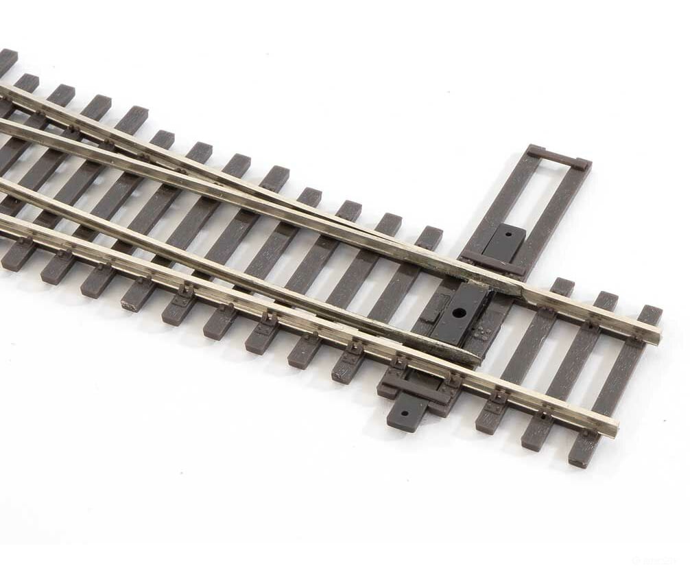 Walthers Scenemaster 83016 Code 83 Nickel Silver Dcc Friendly Number 5 Turnout -- Right Hand Track &