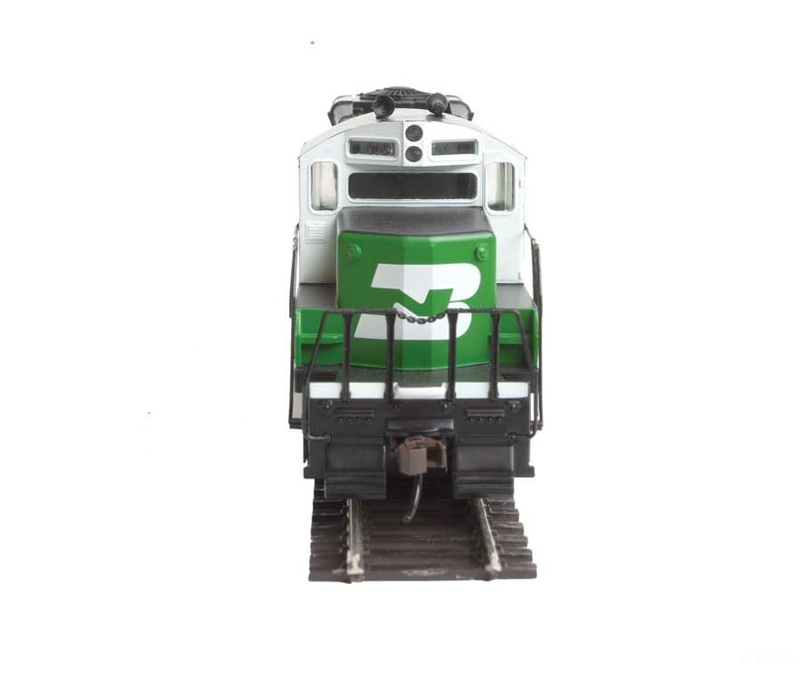 Walthers Trainline 101 Emd Gp9M - Standard Dc -- Burlington Northern #1709 (Green White) Locomotives