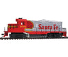 Walthers Trainline 113 Emd Gp9M - Standard Dc -- Santa Fe #2092 (Warbonnet; Red Silver) Locomotives