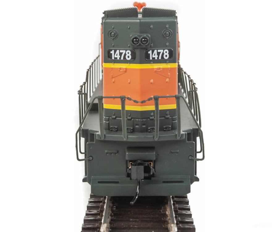 Walthers Trainline 2500 Emd Gp15-1 - Standard Dc -- Burlington Northern & Santa Fe (Green Orange
