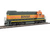 Walthers Trainline 2500 Emd Gp15-1 - Standard Dc -- Burlington Northern & Santa Fe (Green Orange