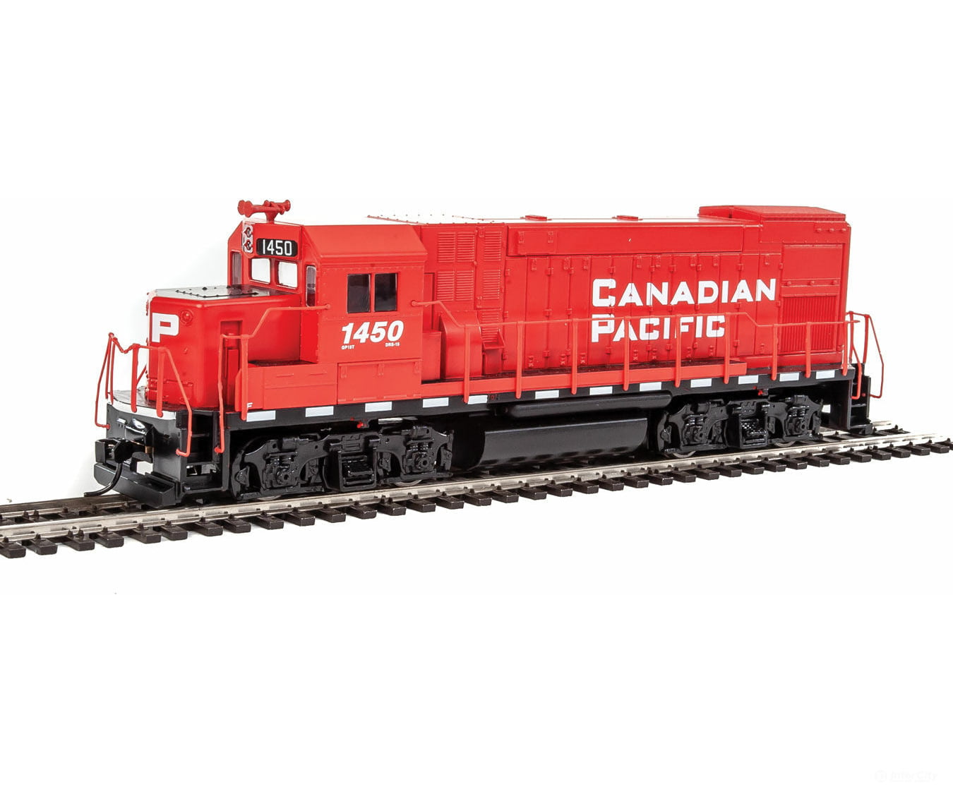 Walthers Trainline 2501 Emd Gp15-1 - Standard Dc -- Canadian Pacific (Red White) Locomotives