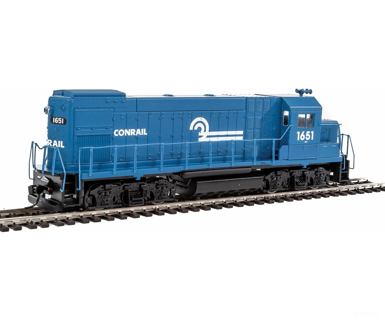 Walthers Trainline 2502 Emd Gp15-1 - Standard Dc -- Conrail (Blue White) Locomotives