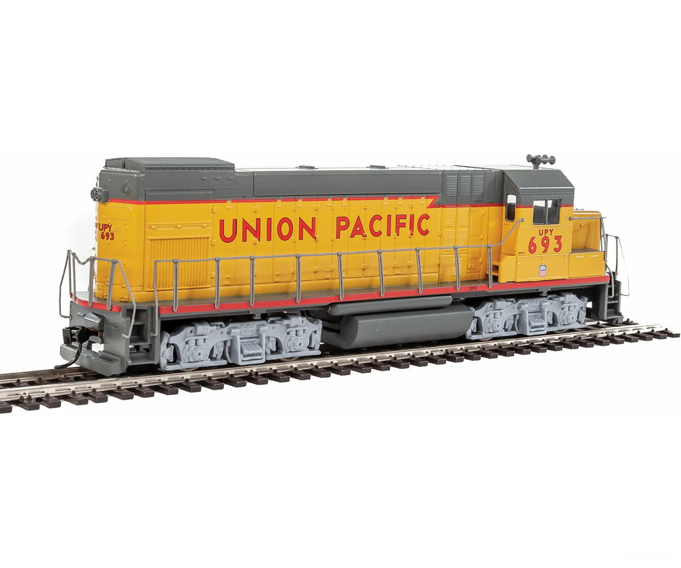 Walthers Trainline 2505 Emd Gp15-1 - Standard Dc -- Union Pacific(R) (Yellow Gray Red) Locomotives