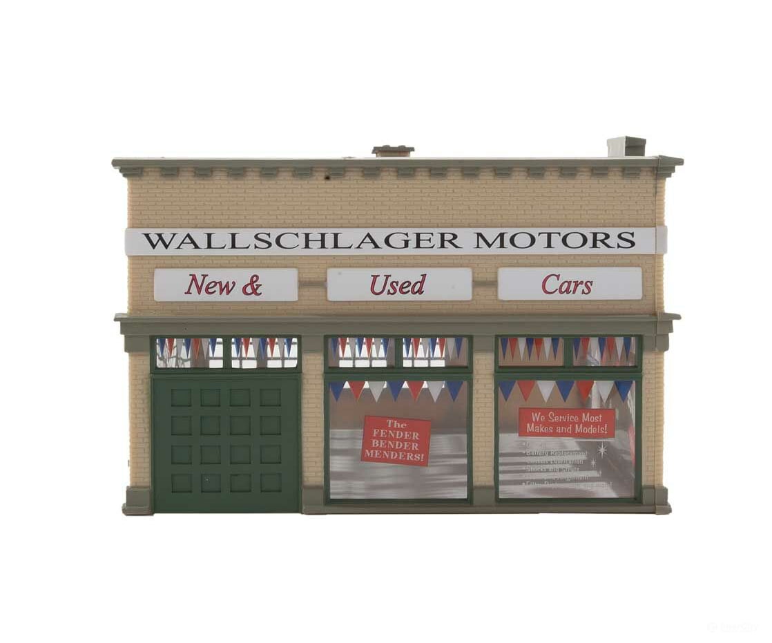 Walthers Trainline 805 Wallschlager Motors -- Assembled - 5-1/4 X 5 3-1/2’ 13.3 12.7 8.8Cm