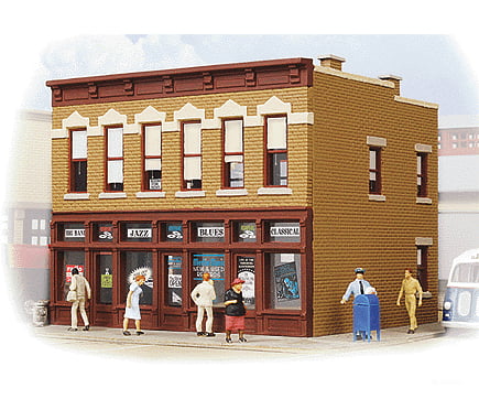 Walthers Trainline 806 Gemini Building -- Assembled - 4-1/4 X 3-5/8 3-3/8’ 10.7 9.2 8.5Cm Structures