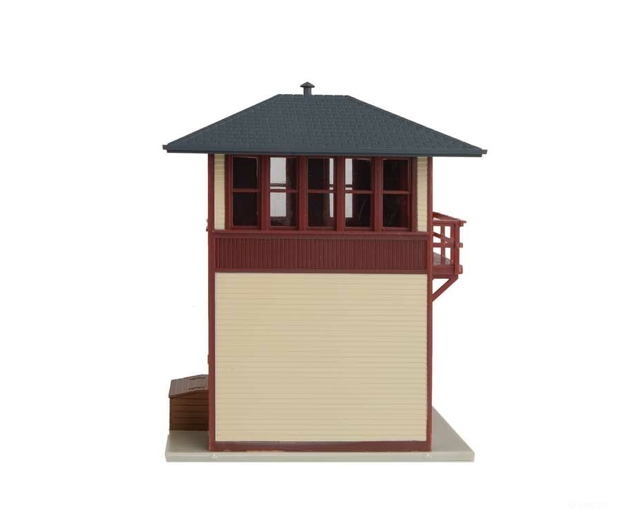 Walthers Trainline 810 Trackside Signal Tower -- Assembled - 2-7/8 X 2-3/16 3-1/4’ 7.3 5.5 8.2Cm