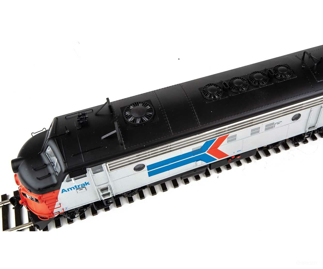 Walthers Life-Like 49512 Ho Emd Fp7 - F7B Standard Dc -- Amtrak #113 167 (Ex-Sp Phase I; Red