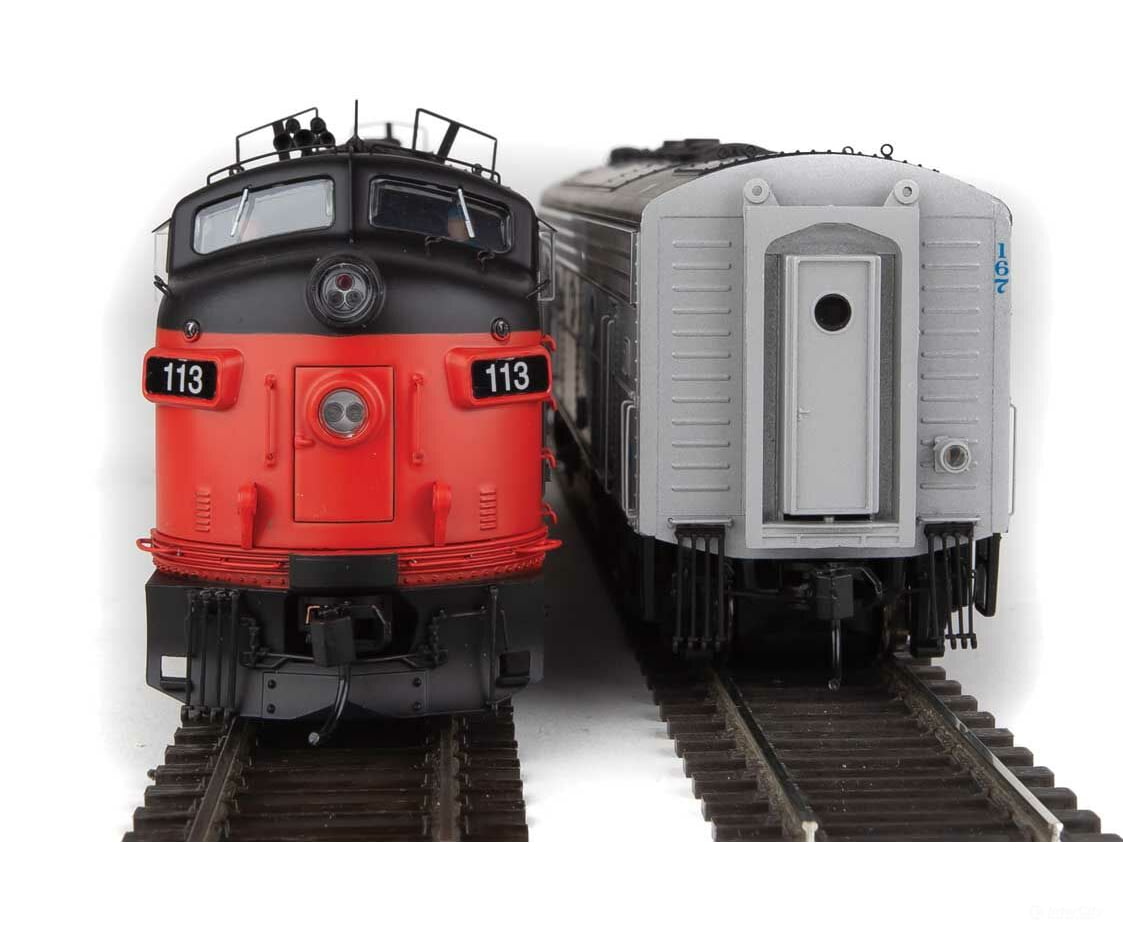 Walthers Life-Like 49512 Ho Emd Fp7 - F7B Standard Dc -- Amtrak #113 167 (Ex-Sp Phase I; Red
