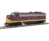 Walthers Life-Like 49520 Ho Emd Fp7 - F7B Standard Dc -- Soo Line 501A 501C (Maroon Dulux Gold