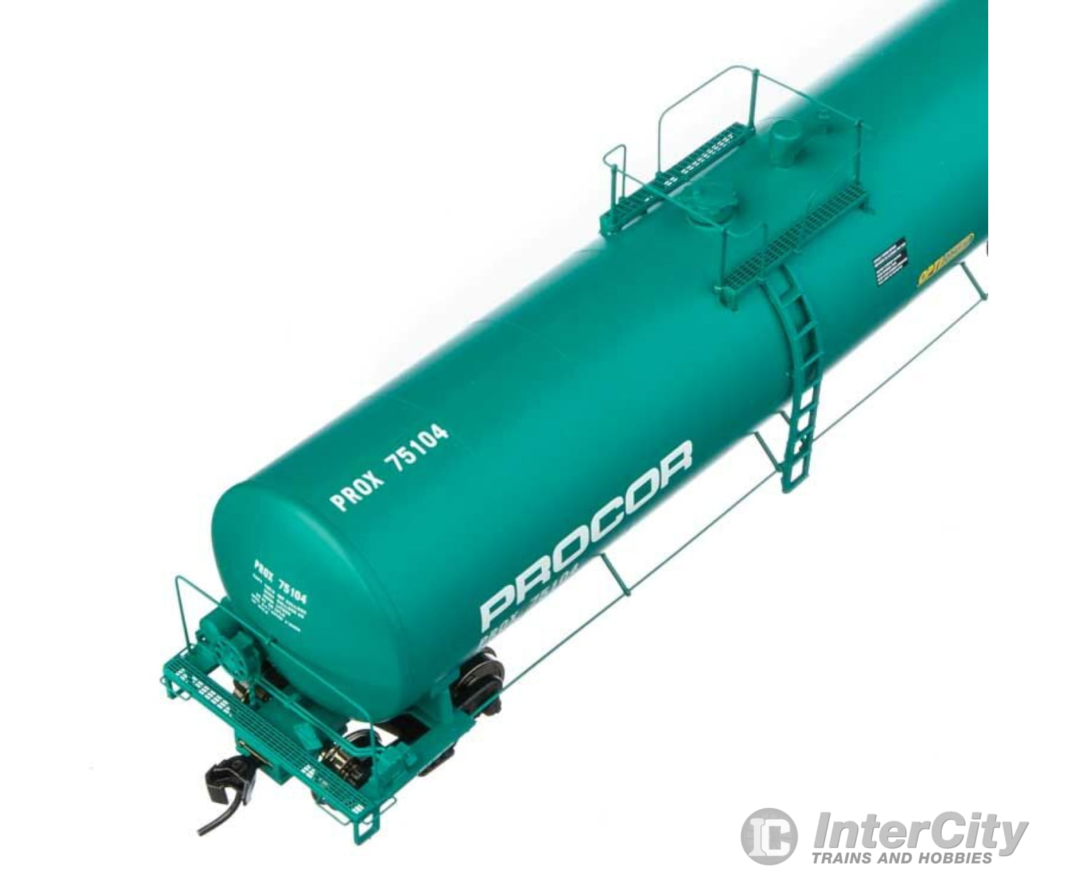 Walthers Life-Like Ho 100257 54 23 000 Gallon Funnel-Flow Tank Car - Ready To Run -- Procor Prox