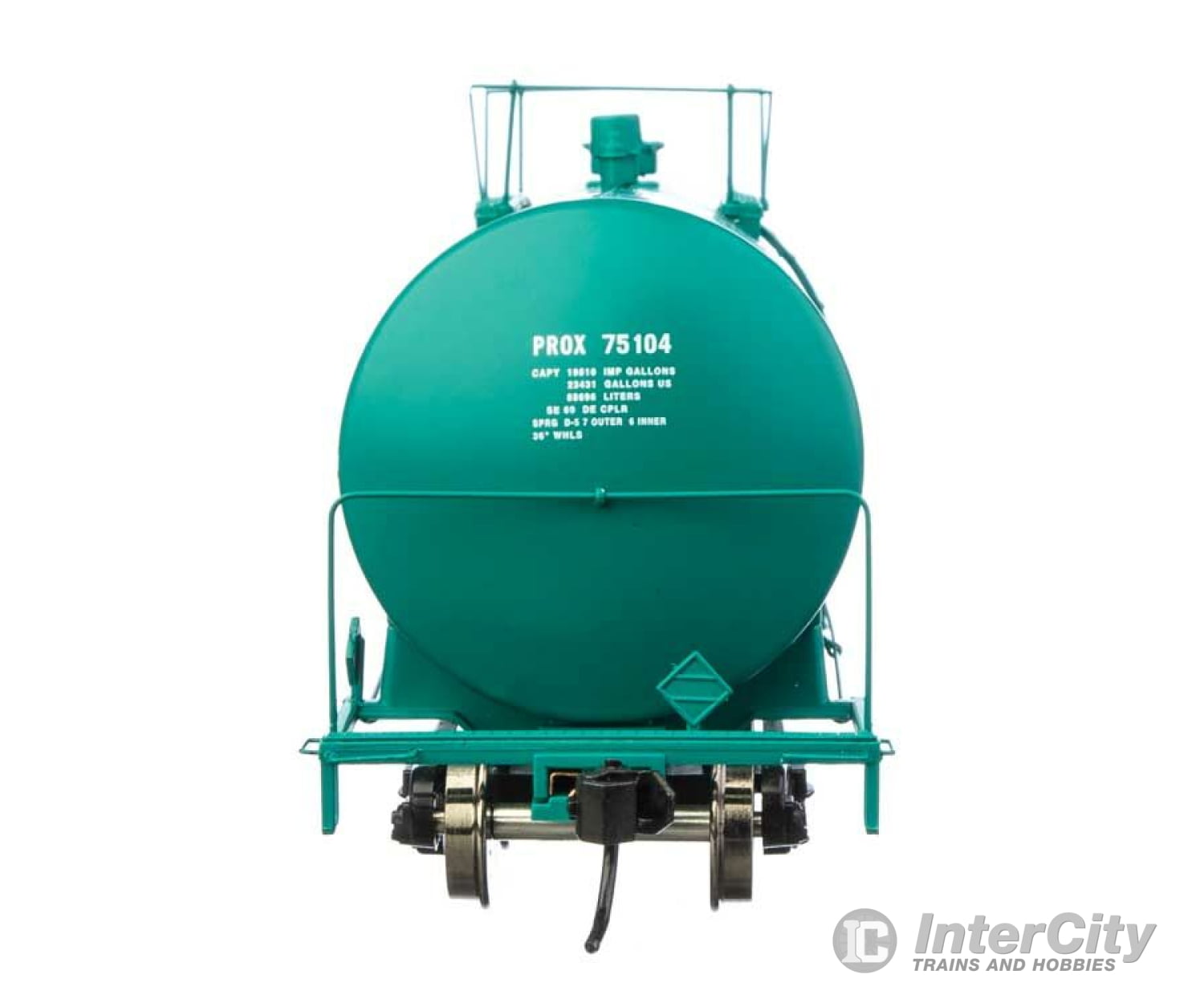 Walthers Life-Like Ho 100257 54 23 000 Gallon Funnel-Flow Tank Car - Ready To Run -- Procor Prox