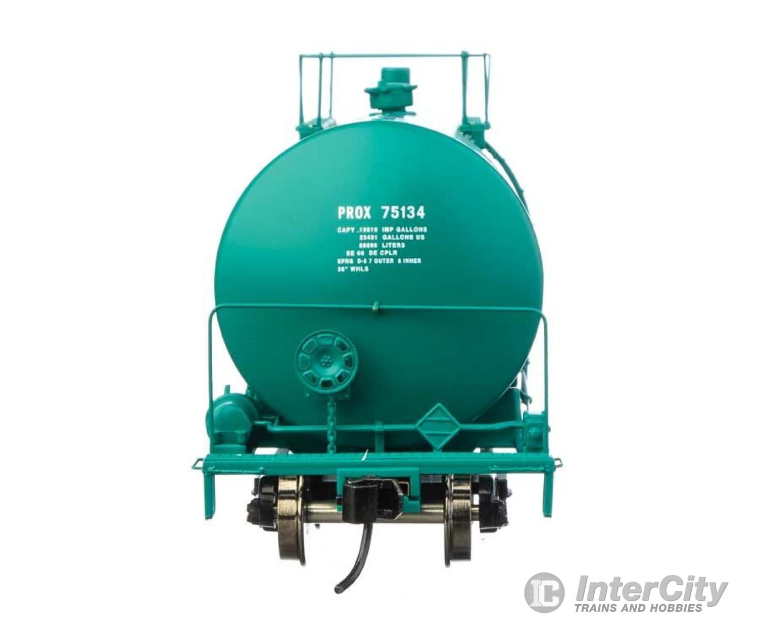 Walthers Life-Like Ho 100259 54 23 000 Gallon Funnel-Flow Tank Car - Ready To Run -- Procor Prox