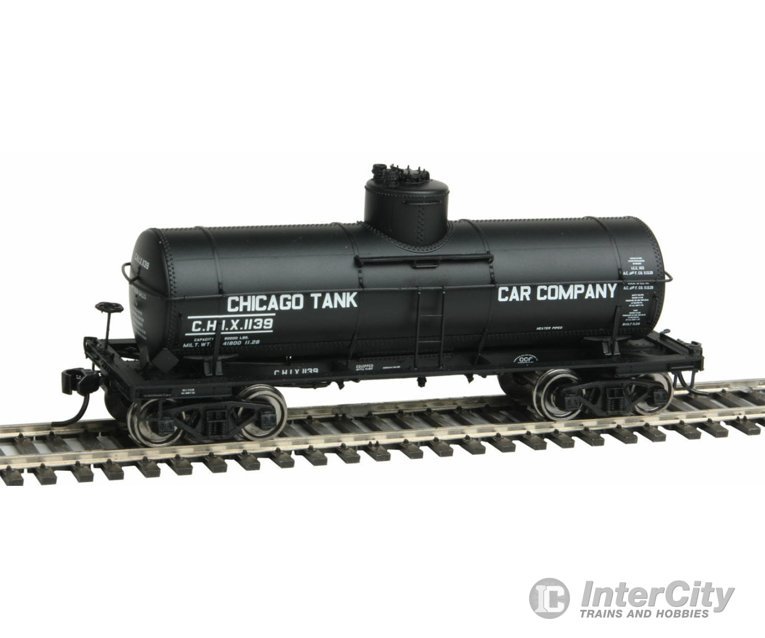 Walthers Life-Like Ho 100332 326 Type 21 Acf 8 000-Gallon Tank Car - Ready To Run -- Chicago Co Chix