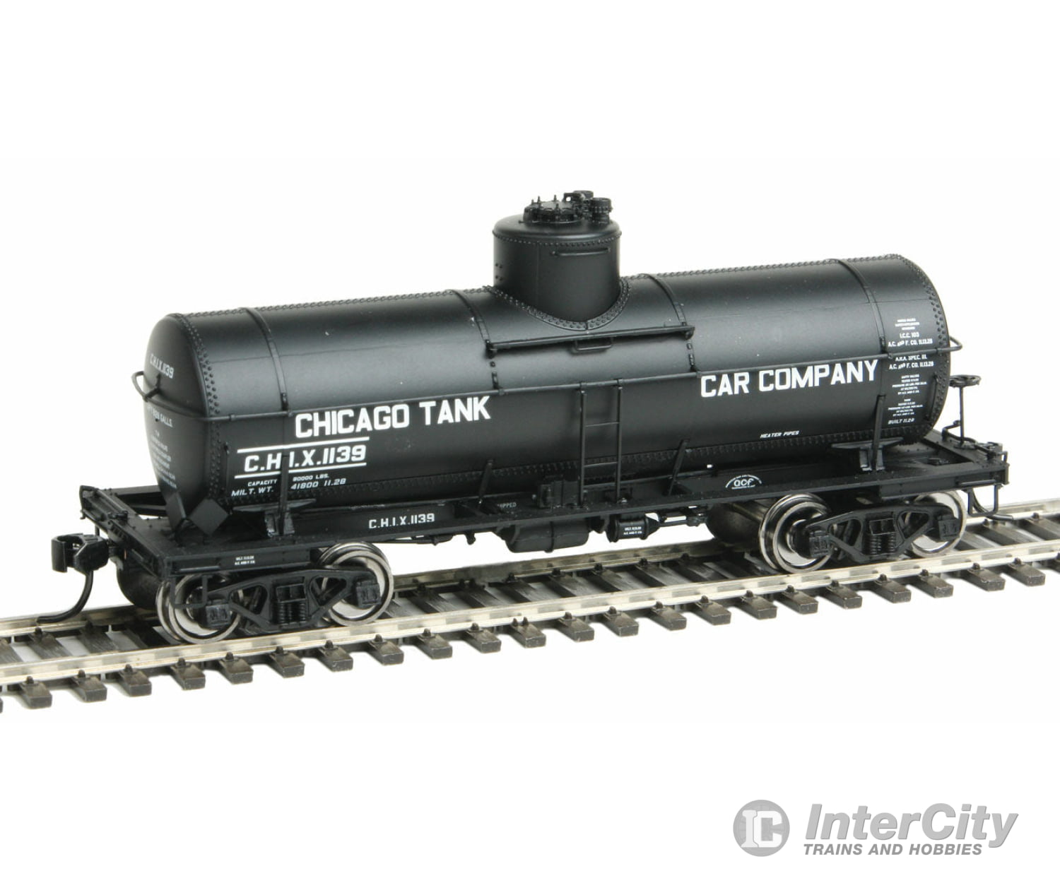 Walthers Life-Like Ho 100332 326 Type 21 Acf 8 000-Gallon Tank Car - Ready To Run -- Chicago Co Chix