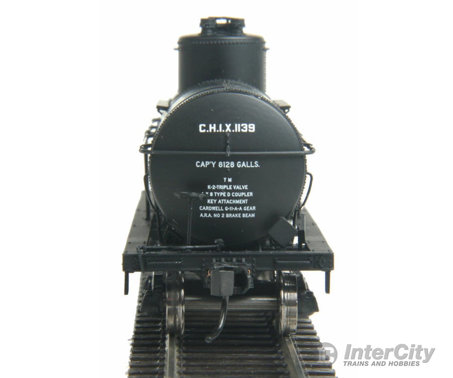 Walthers Life-Like Ho 100332 326 Type 21 Acf 8 000-Gallon Tank Car - Ready To Run -- Chicago Co Chix