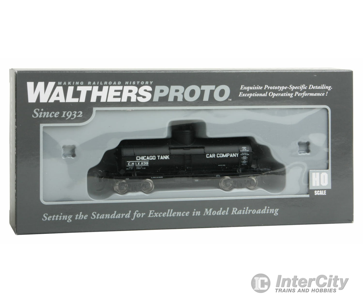 Walthers Life-Like Ho 100332 326 Type 21 Acf 8 000-Gallon Tank Car - Ready To Run -- Chicago Co Chix