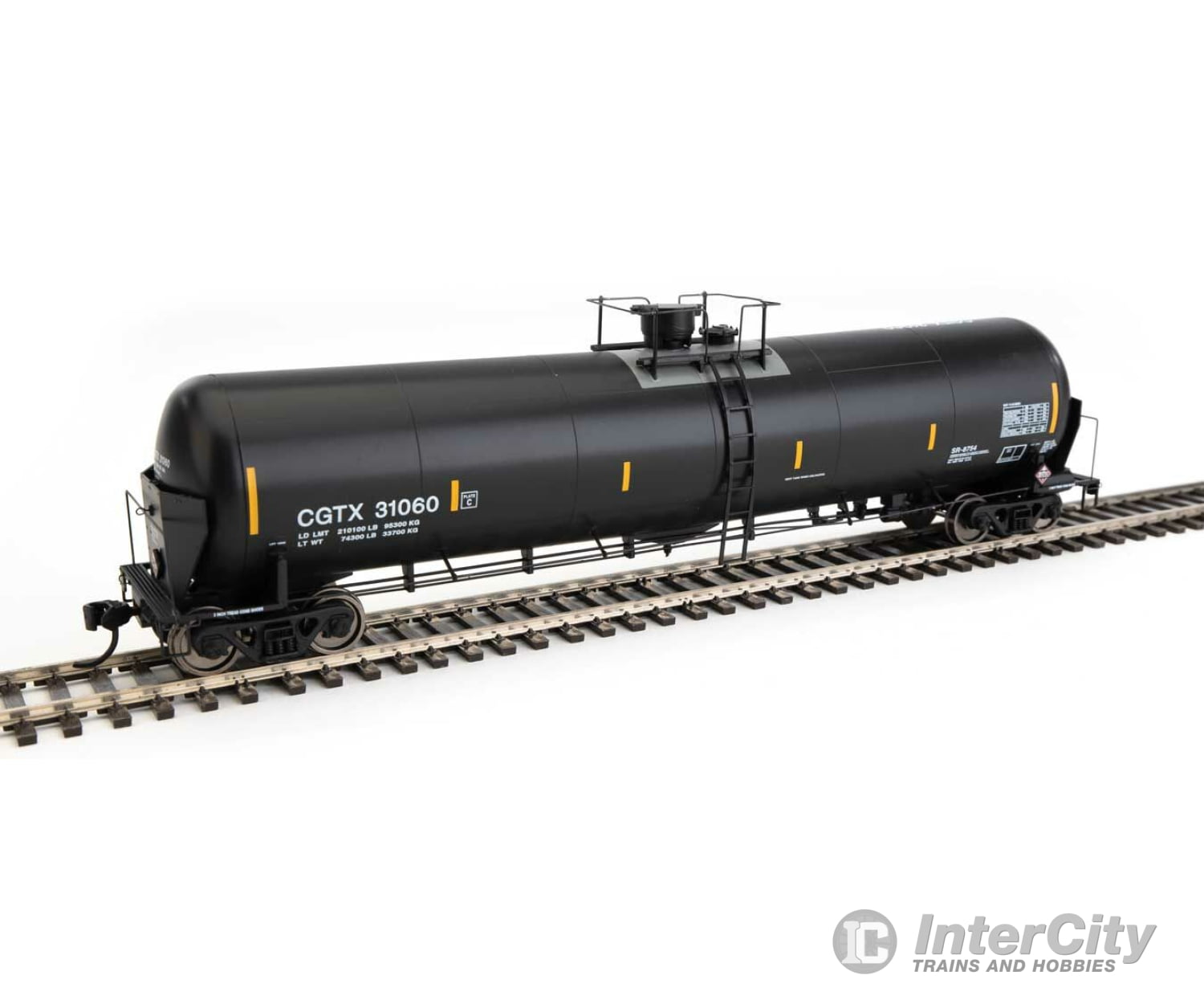 Walthers Life-Like Ho 100734 55 Trinity Modified 30 145-Gallon Tank Car - Ready To Run -- Gatx Rail