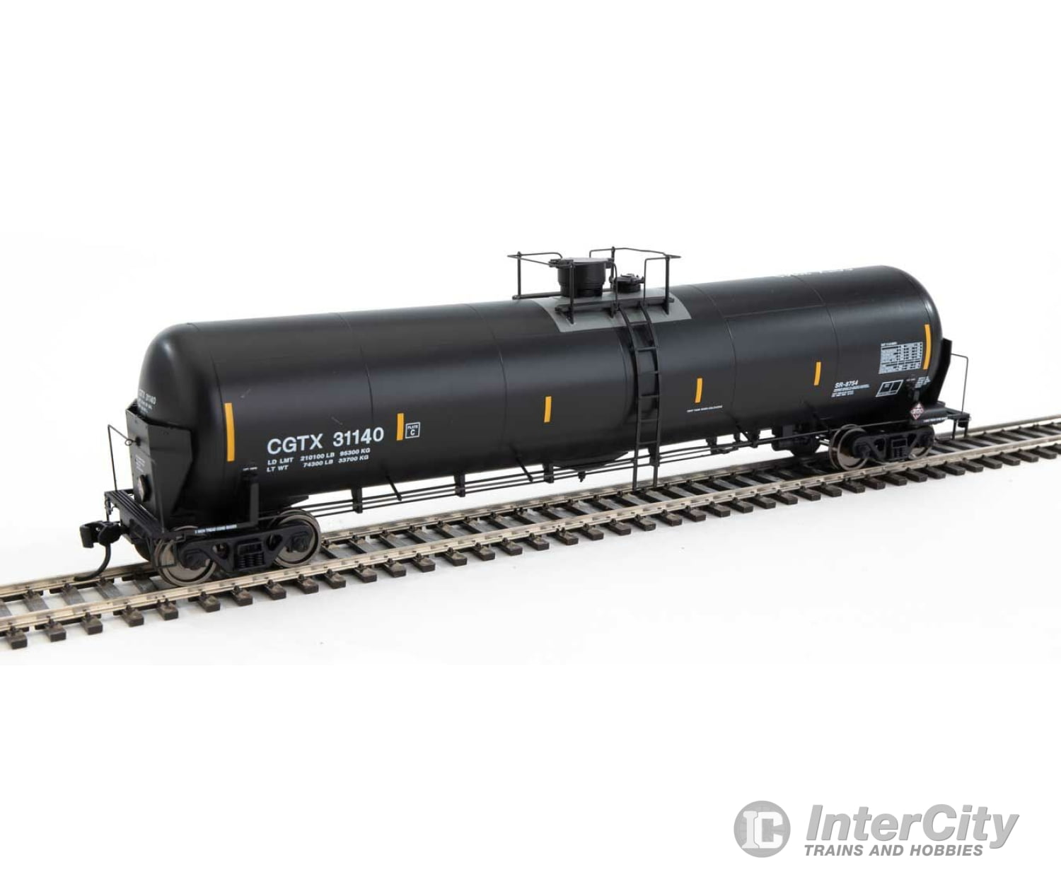 Walthers Life-Like Ho 100735 55 Trinity Modified 30 145-Gallon Tank Car - Ready To Run -- Gatx Rail