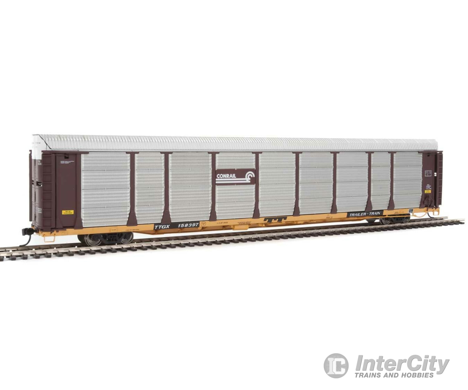 Walthers Life-Like Ho 101331 89 Thrall Bi-Level Auto Carrier - Ready To Run -- Conrail #158397 /