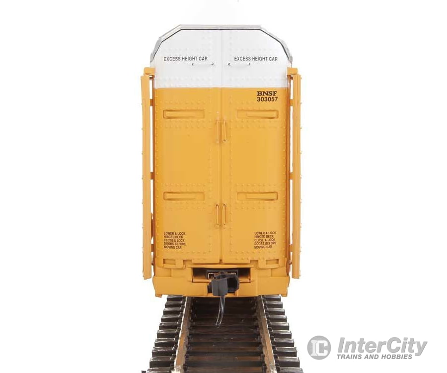 Walthers Life-Like Ho 101413 89 Thrall Enclosed Tri-Level Auto Carrier - Ready To Run -- Burlington