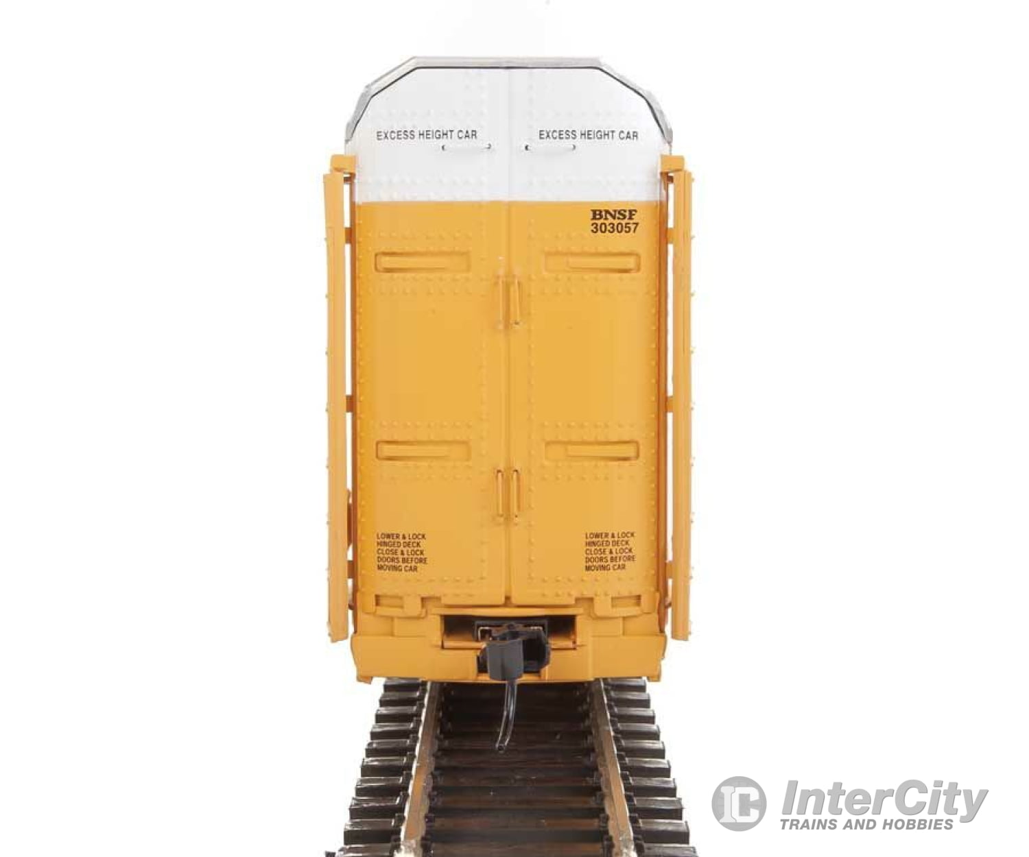 Walthers Life-Like Ho 101413 89 Thrall Enclosed Tri-Level Auto Carrier - Ready To Run -- Burlington