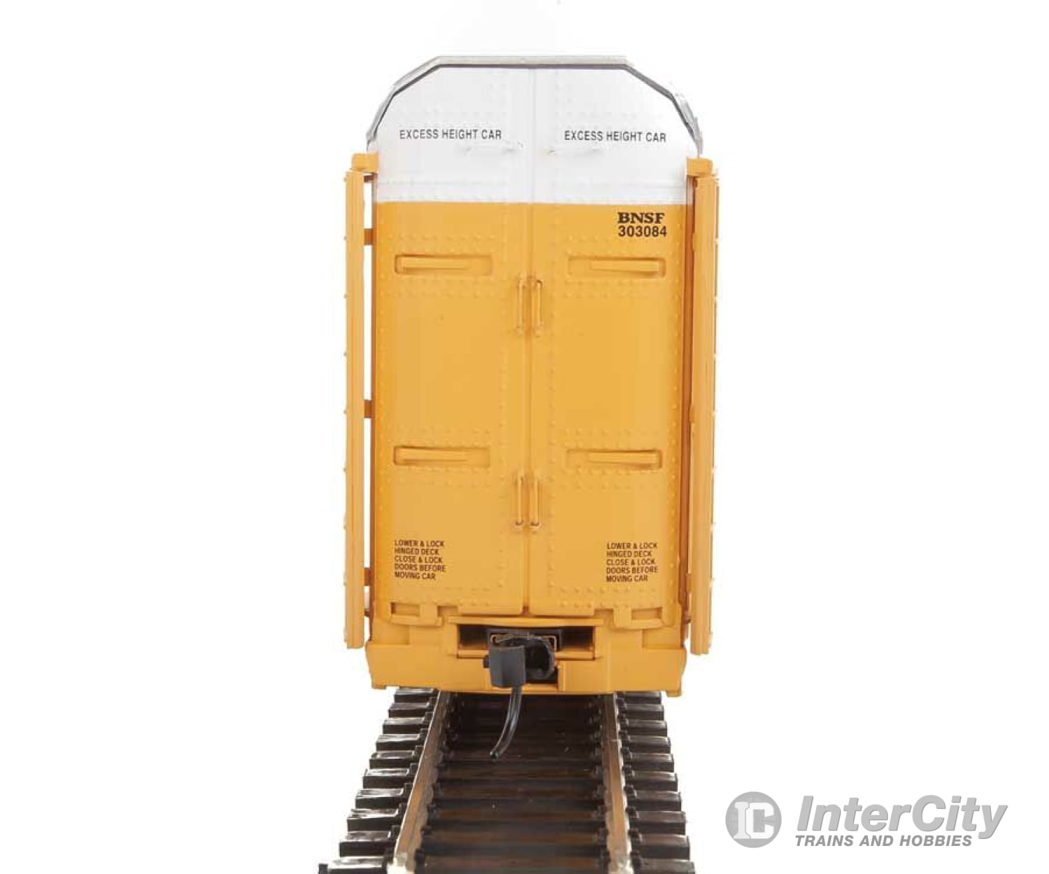 Walthers Life-Like Ho 101415 89 Thrall Enclosed Tri-Level Auto Carrier - Ready To Run -- Burlington