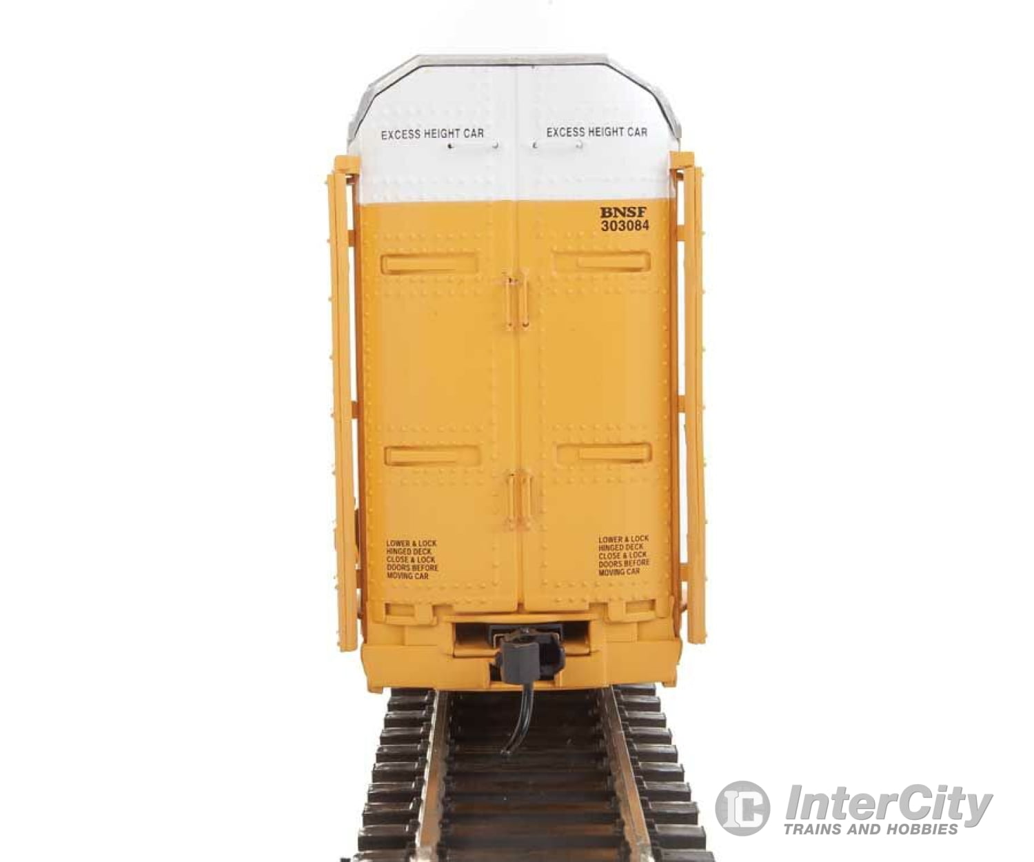 Walthers Life-Like Ho 101415 89 Thrall Enclosed Tri-Level Auto Carrier - Ready To Run -- Burlington