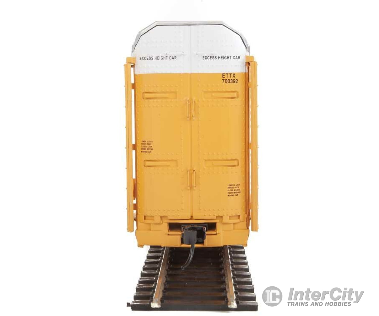 Walthers Life-Like Ho 101426 89 Thrall Enclosed Tri-Level Auto Carrier - Ready To Run -- Norfolk