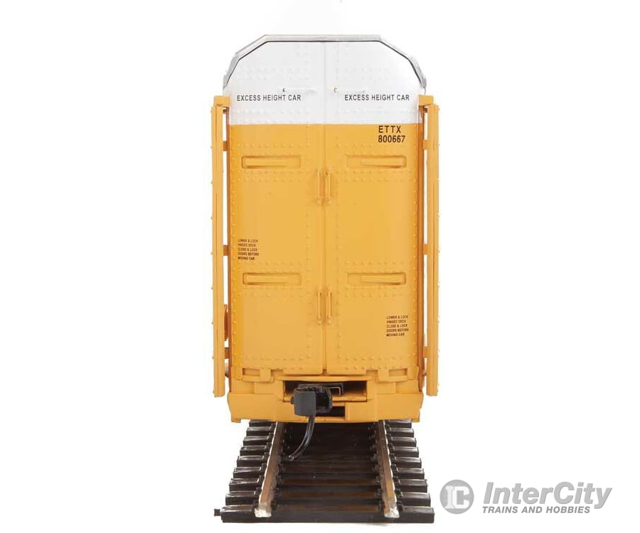 Walthers Life-Like Ho 101426 89 Thrall Enclosed Tri-Level Auto Carrier - Ready To Run -- Norfolk