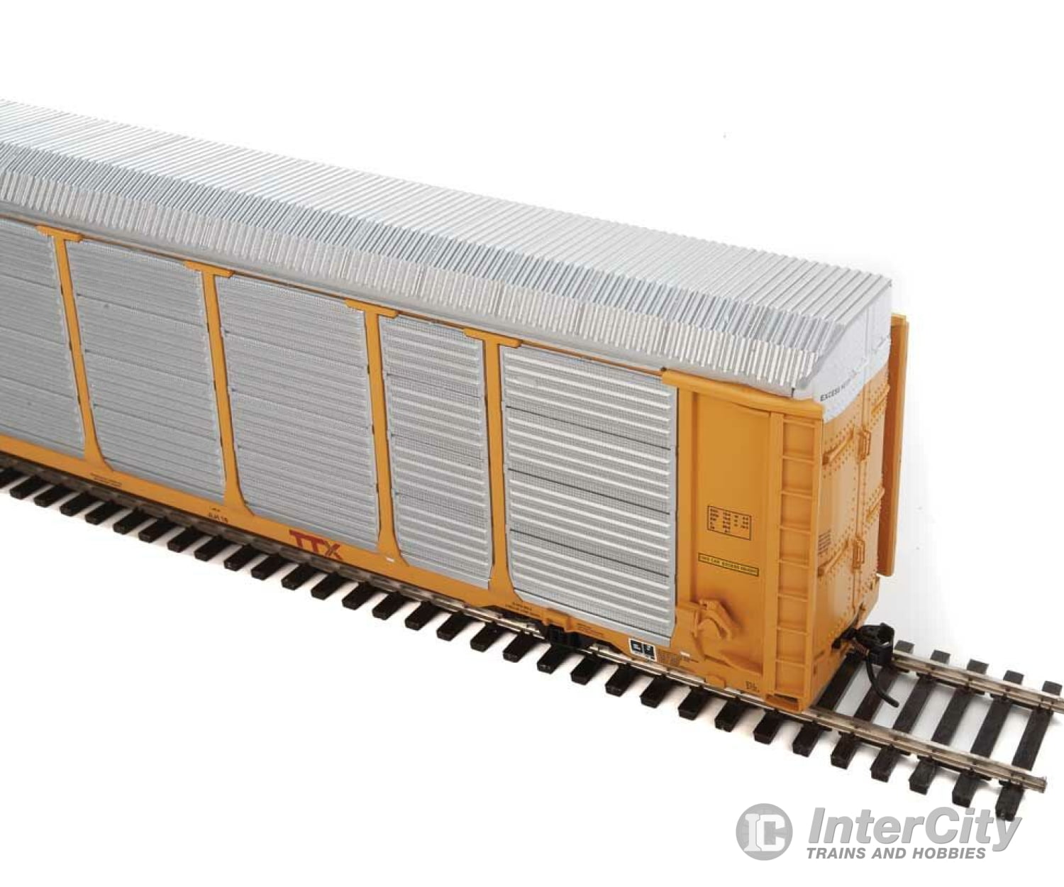 Walthers Life-Like Ho 101426 89 Thrall Enclosed Tri-Level Auto Carrier - Ready To Run -- Norfolk