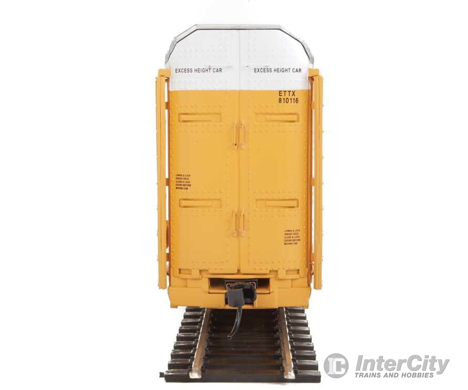 Walthers Life-Like Ho 101428 89 Thrall Enclosed Tri-Level Auto Carrier - Ready To Run -- Norfolk