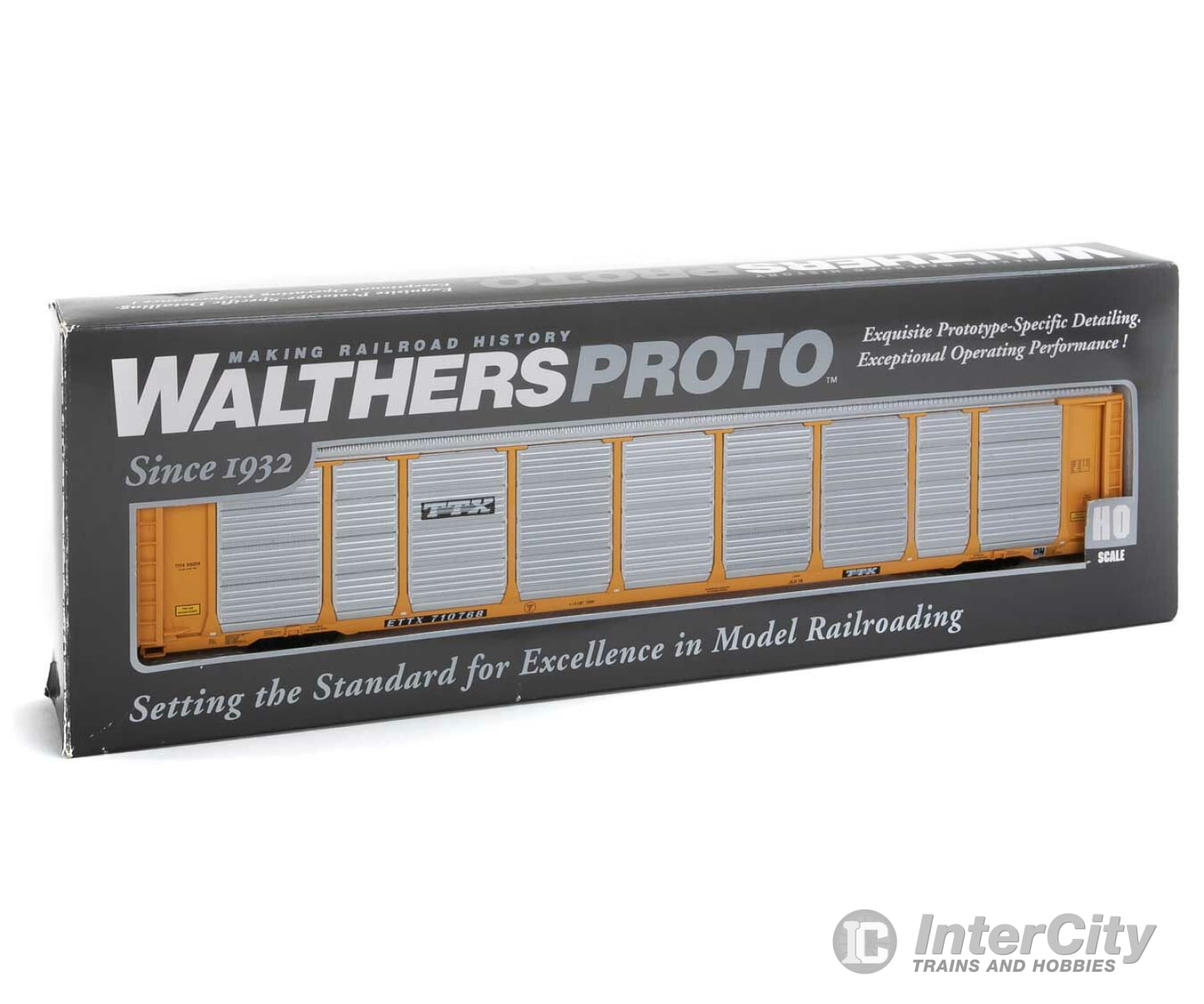 Walthers Life-Like Ho 101430 89 Thrall Enclosed Tri-Level Auto Carrier - Ready To Run -- Ttx Ettx