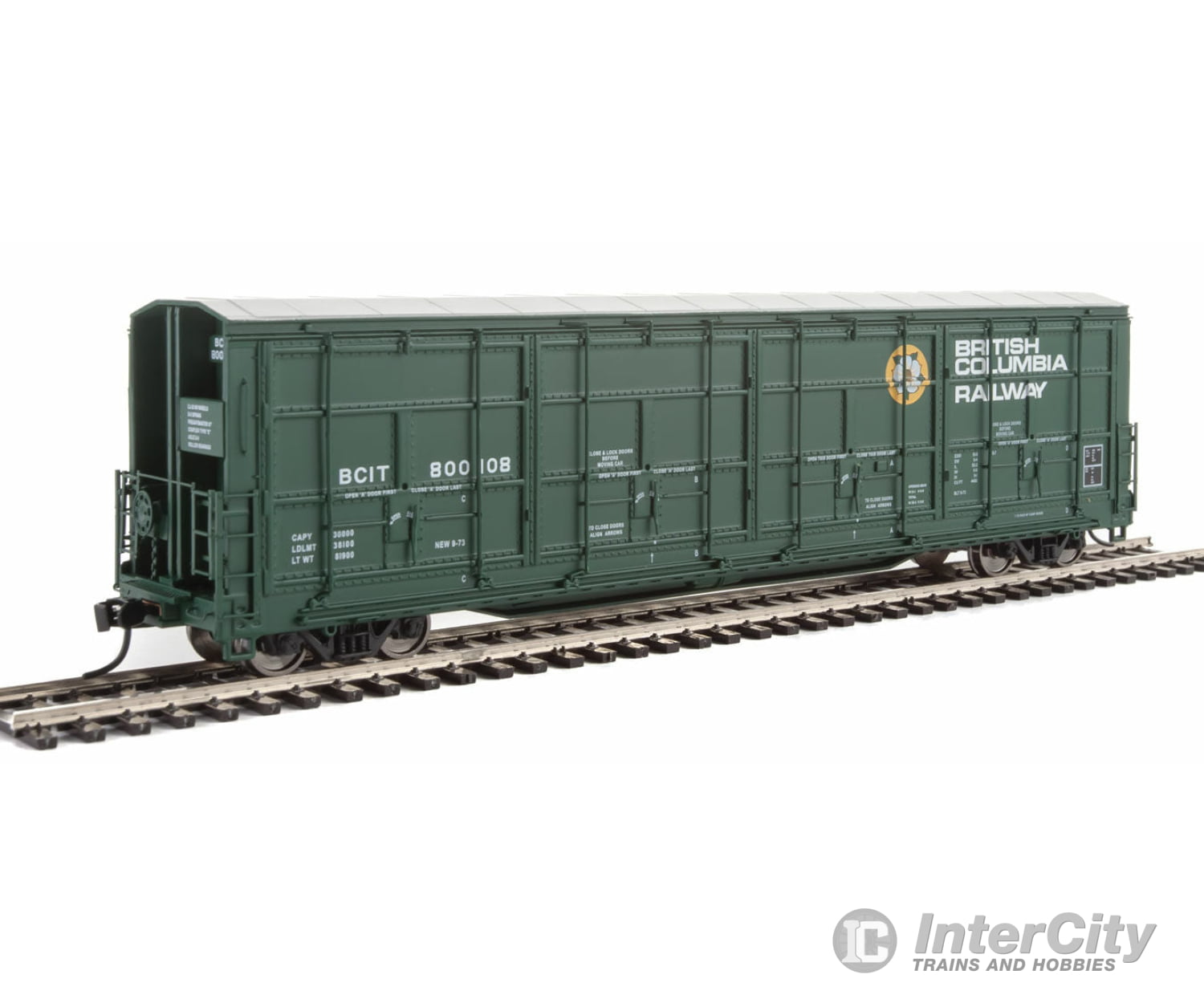 Walthers Life-Like Ho 101919 56 Thrall All-Door Boxcar - Ready To Run -- British Columbia Bcit