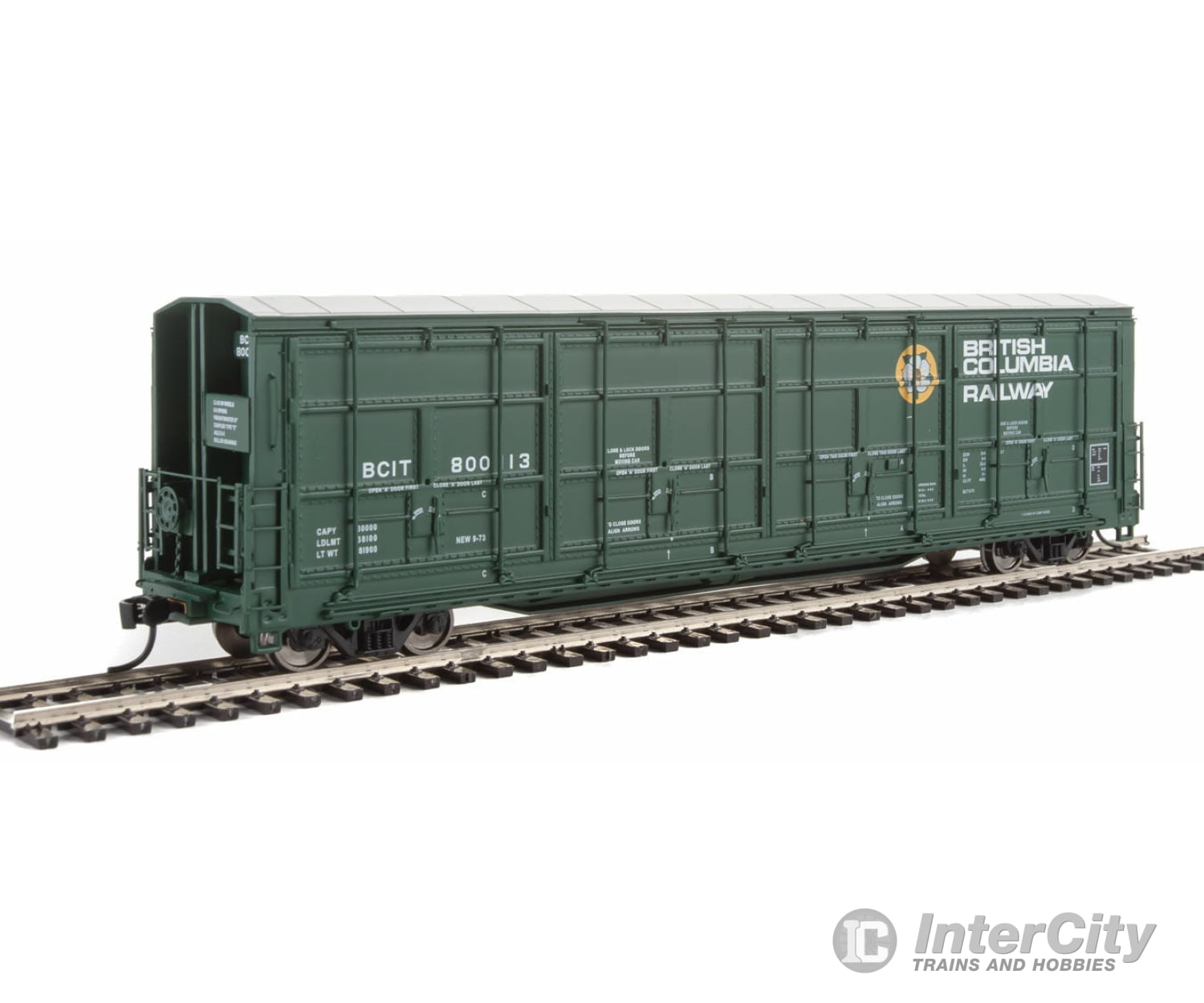 Walthers Life-Like Ho 101920 56 Thrall All-Door Boxcar - Ready To Run -- British Columbia Bcit