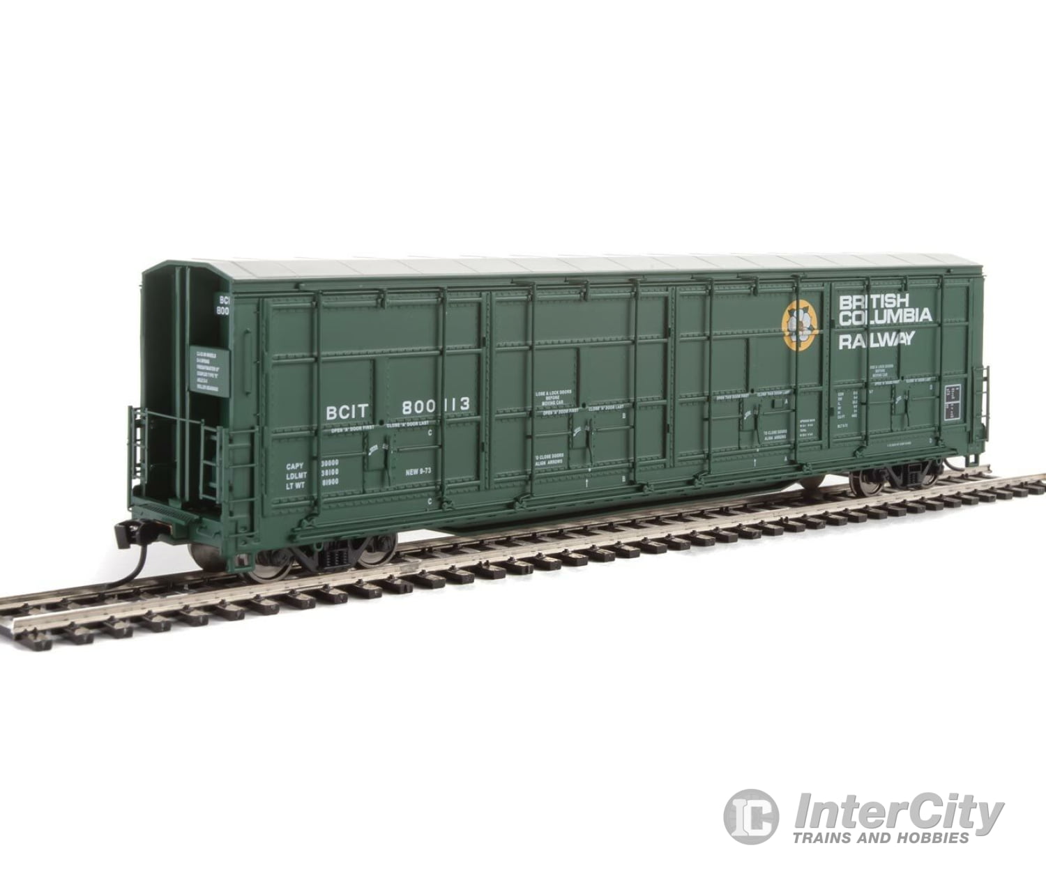 Walthers Life-Like Ho 101920 56 Thrall All-Door Boxcar - Ready To Run -- British Columbia Bcit