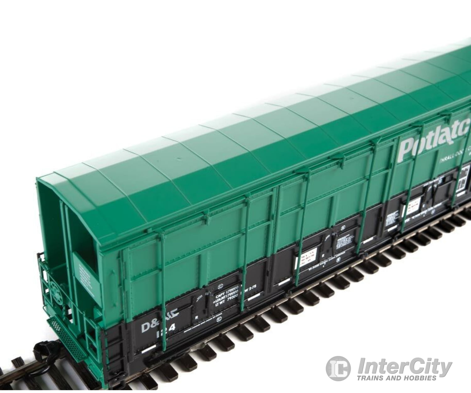 Walthers Life-Like Ho 101932 56 Thrall All-Door Boxcar - Ready To Run -- Potlatch #124 (2-Tone