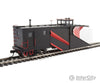 Walthers Life-Like Ho 110029 Russell Snowplow - Ready To Run -- Painted Unlettered (Black Red White