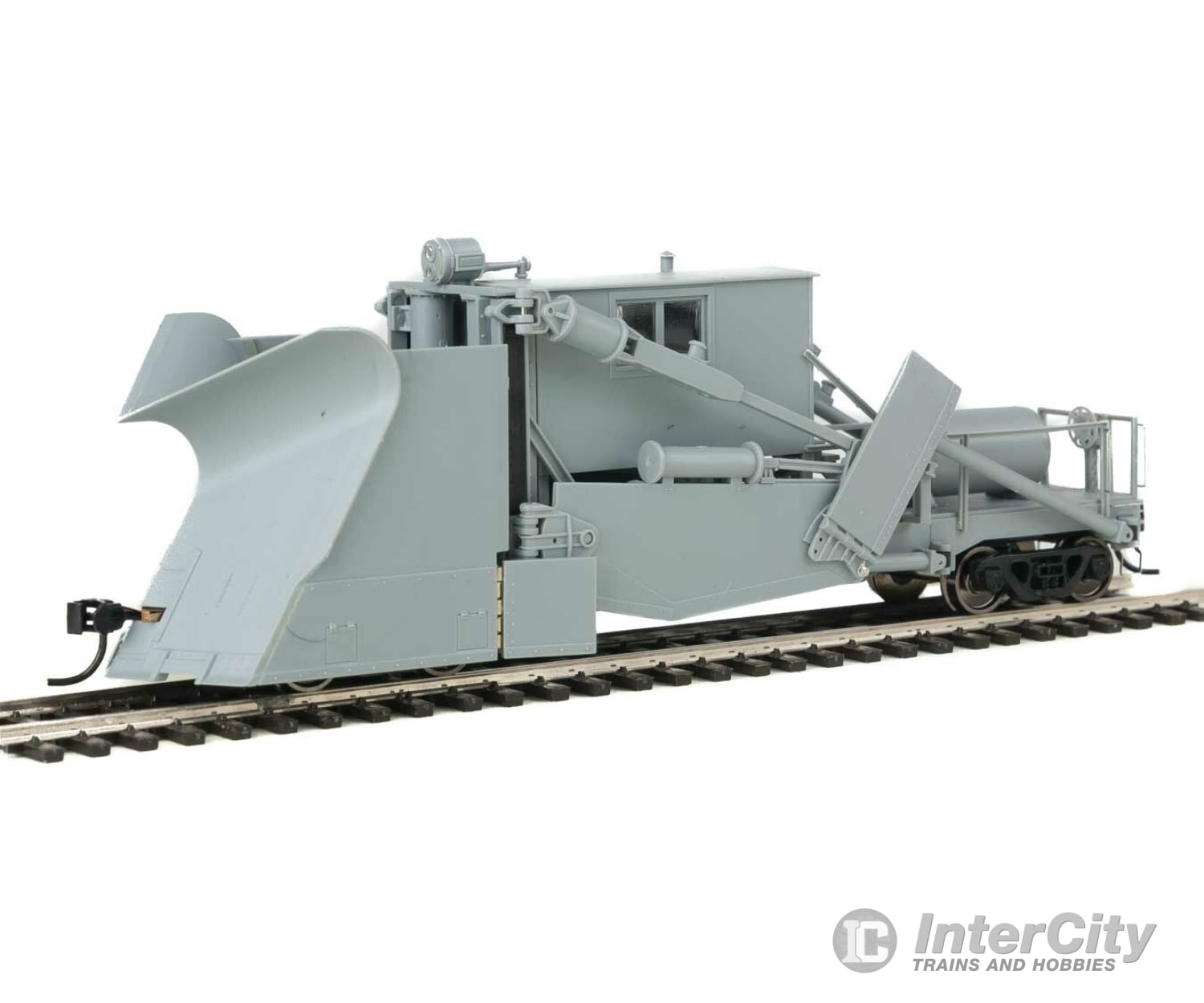 Walthers Life-Like Ho 110100 Jordan Spreader - Kit -- Undecorated Freight Cars