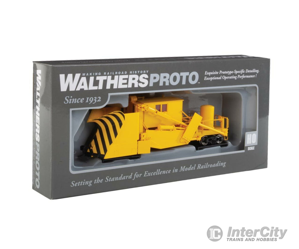 Walthers Life-Like Ho 110126 Jordan Spreader - Ready To Run -- Painted Unlettered (Yellow Black)