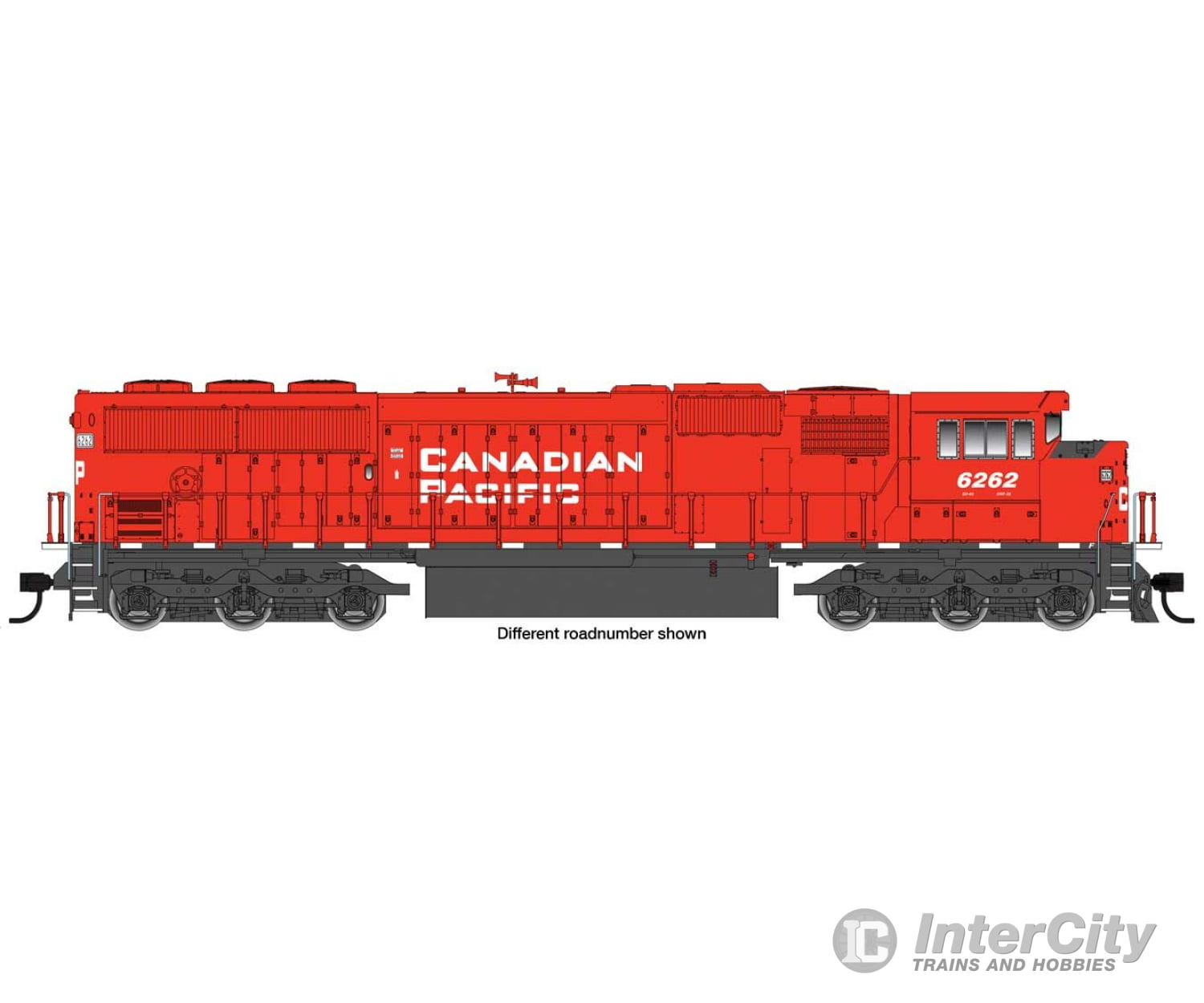 Walthers Mainline 10317 Emd Sd60M With 3-Piece Windshield - Standard Dc -- Canadian Pacific #6258