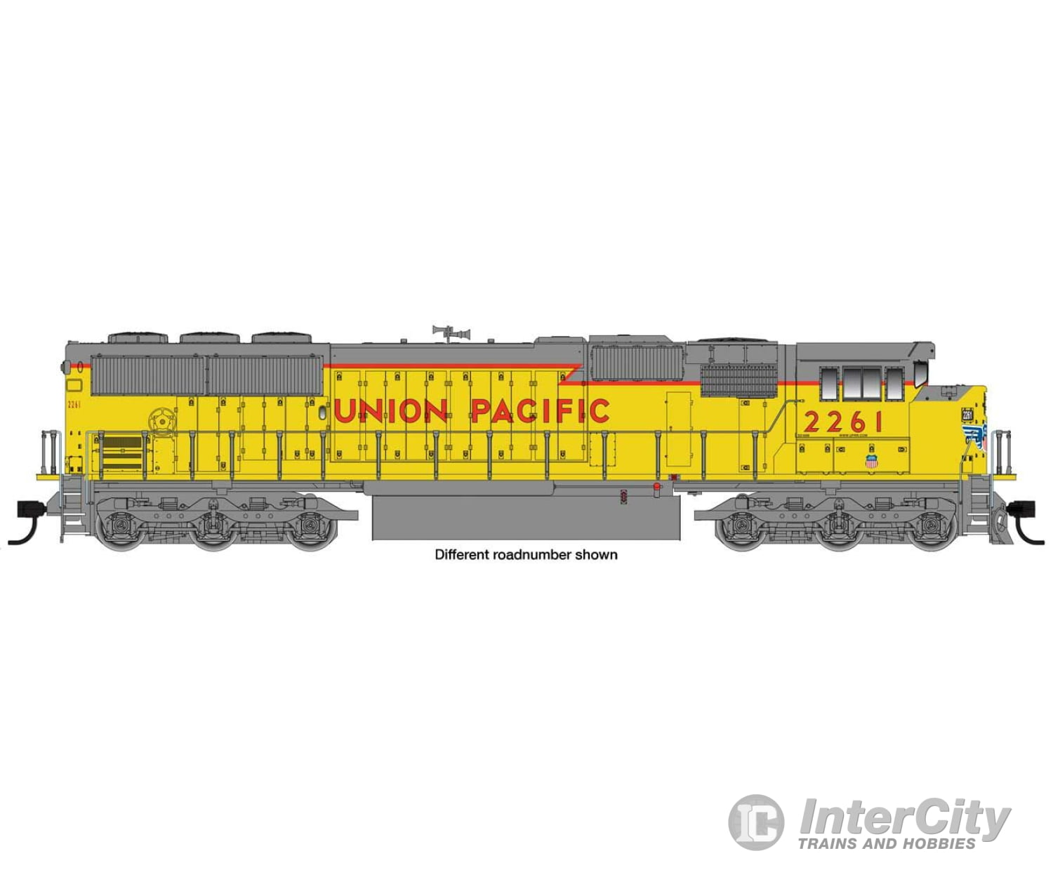 Walthers Mainline 10323 Emd Sd60M With 3-Piece Windshield - Standard Dc -- Union Pacific(R) #2300