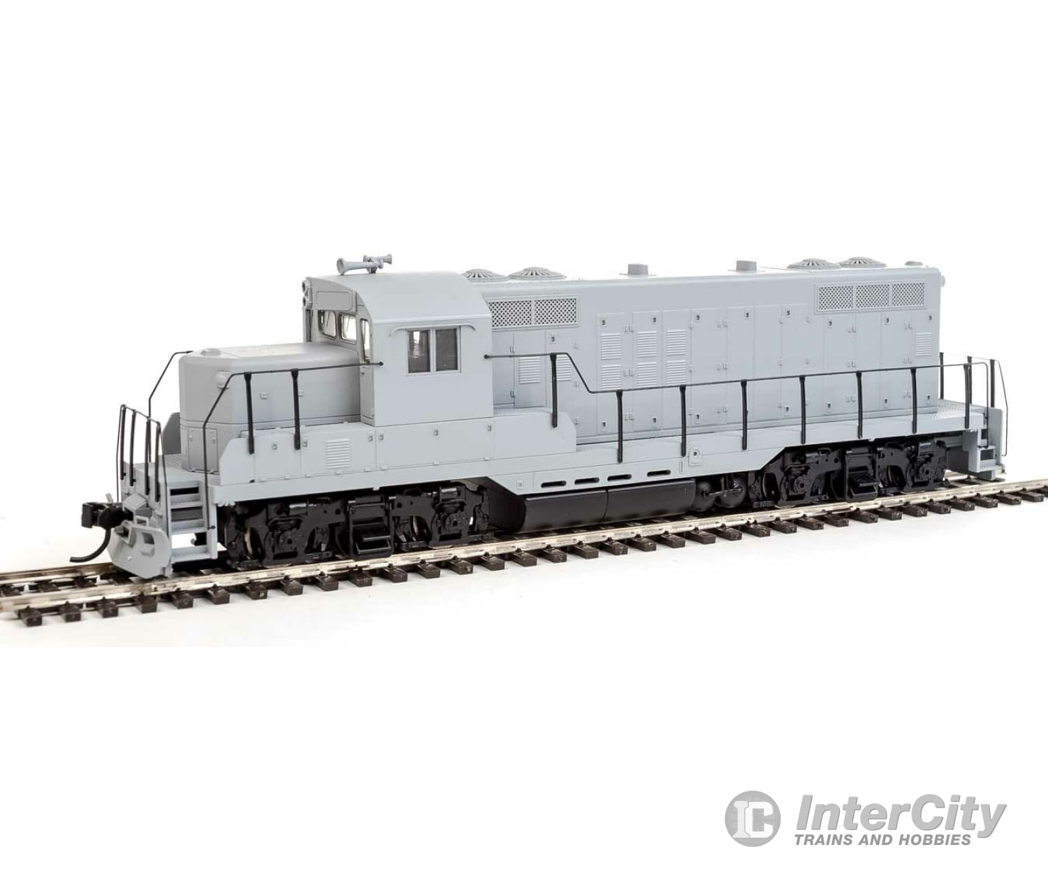 Walthers Mainline 10400 Emd Gp9 Phase Ii With Chopped Nose - Standard Dc -- Undecorated (Gray)