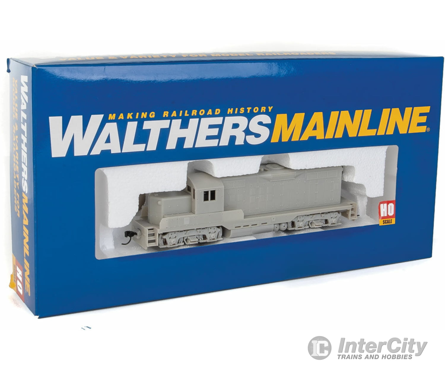 Walthers Mainline 10400 Emd Gp9 Phase Ii With Chopped Nose - Standard Dc -- Undecorated (Gray)