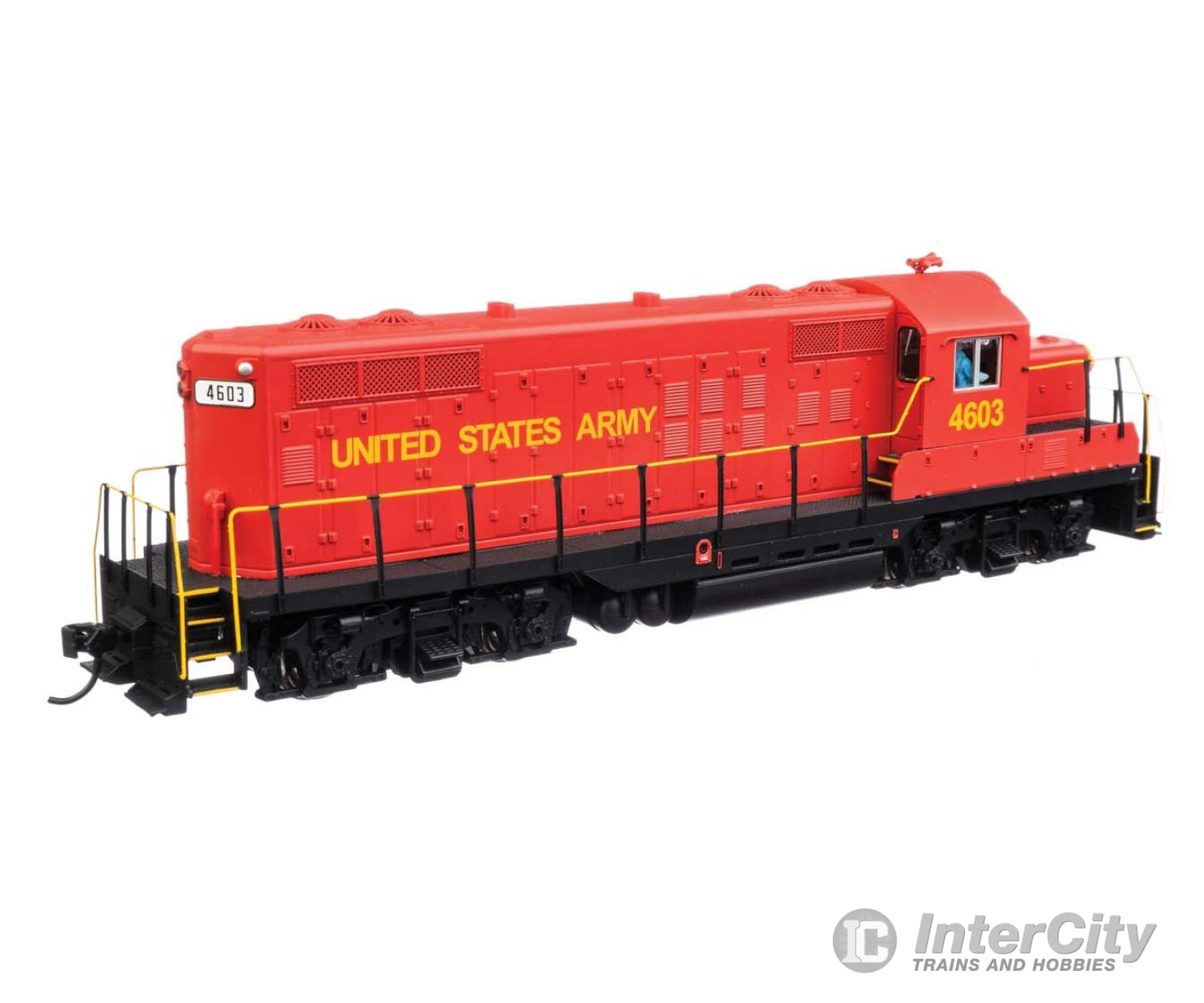 Walthers Mainline 10430 Emd Gp9 Phase Ii With Chopped Nose - Standard Dc -- United States Army #4603