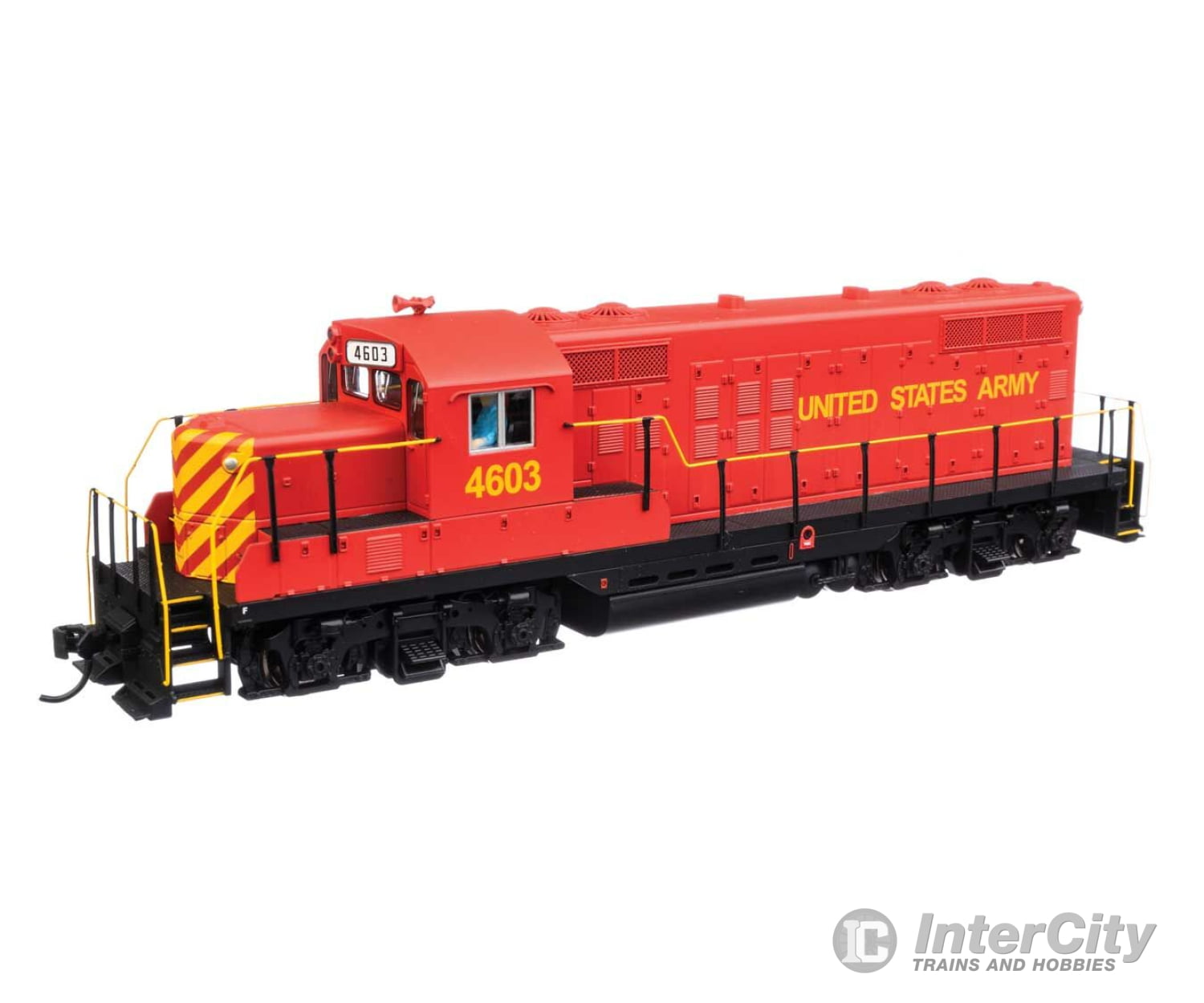 Walthers Mainline 10430 Emd Gp9 Phase Ii With Chopped Nose - Standard Dc -- United States Army #4603