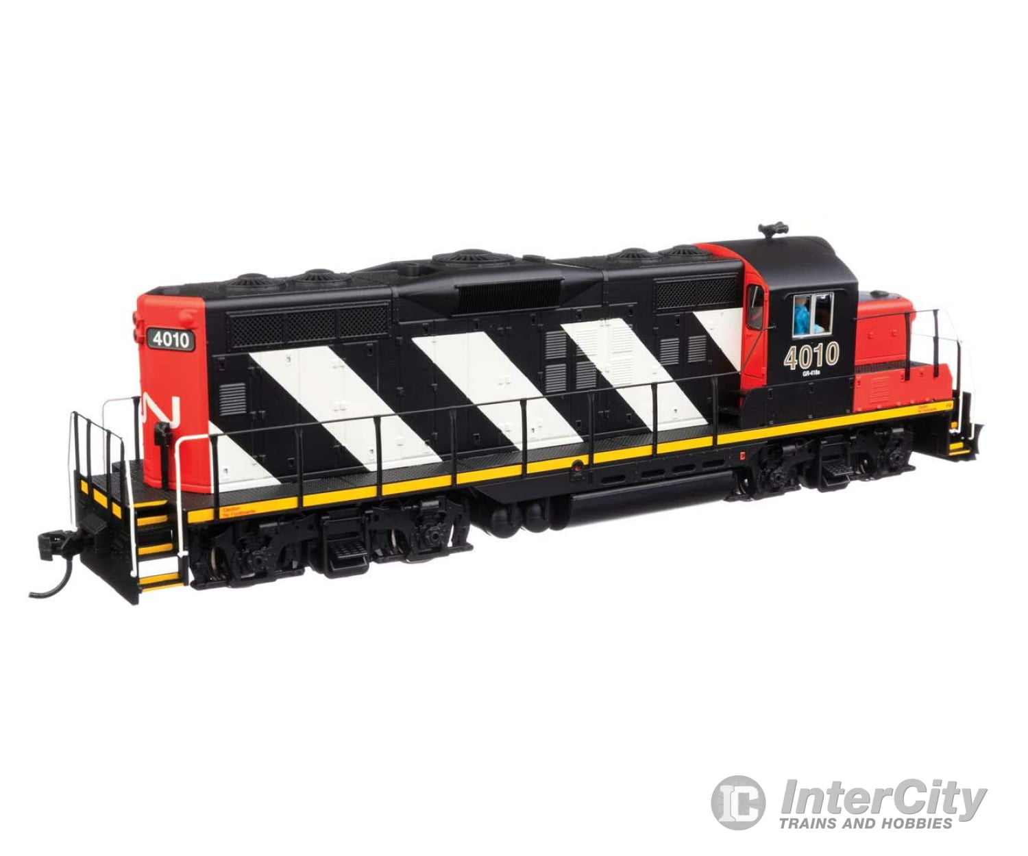 Walthers Mainline 10433 Emd Gp9 Phase Ii With Chopped Nose - Standard Dc -- Canadian National #4010