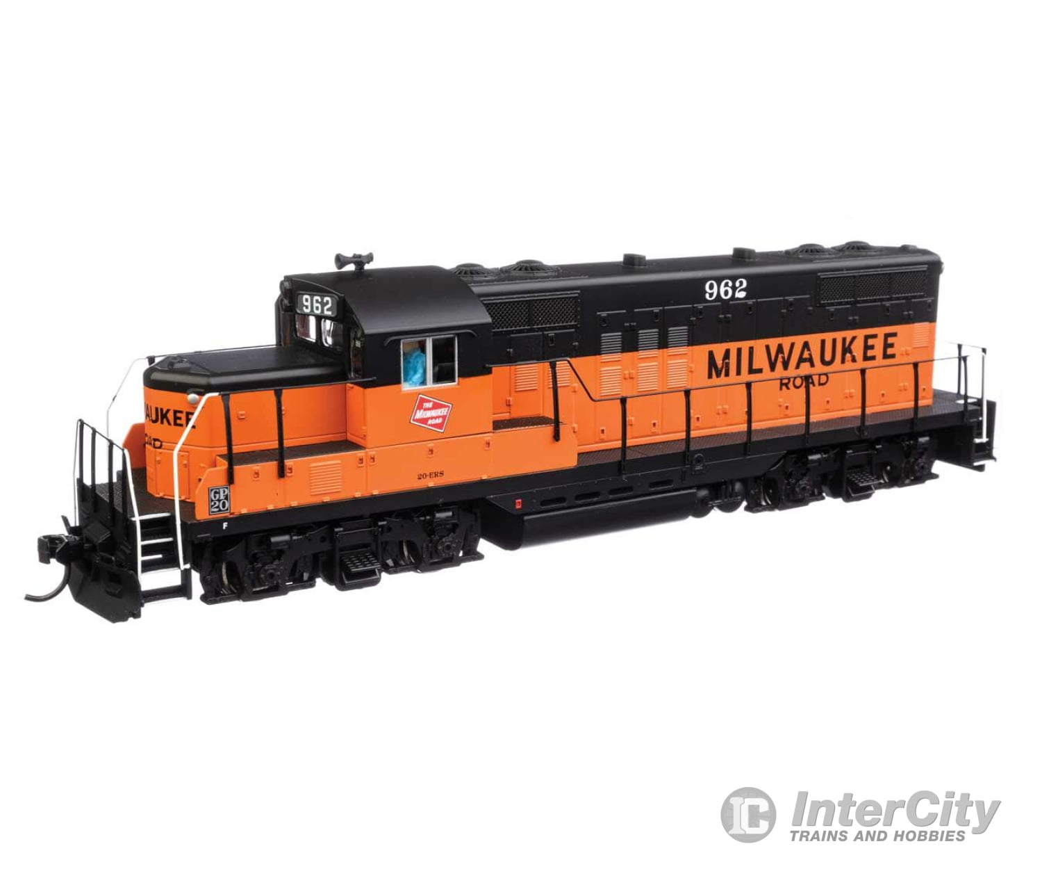 Walthers Mainline 10440 Emd Gp9 Phase Ii With Chopped Nose - Standard Dc -- Milwaukee Road #962