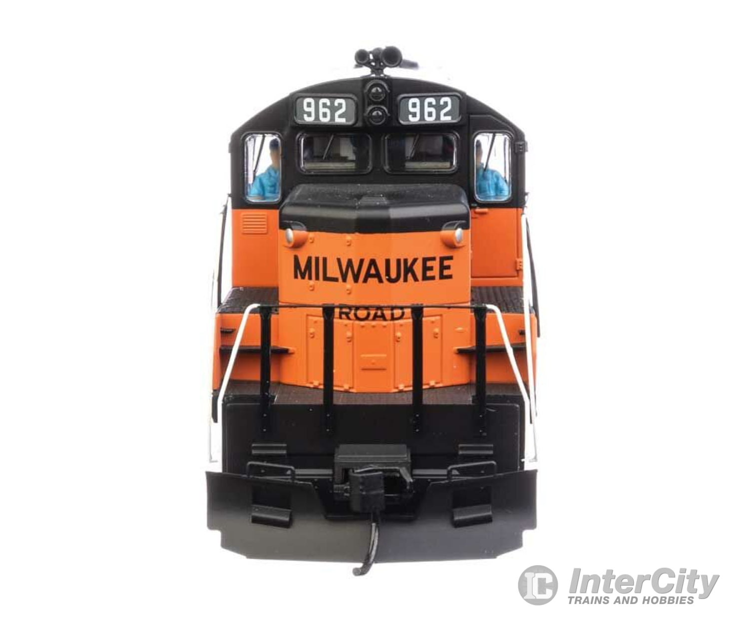 Walthers Mainline 10440 Emd Gp9 Phase Ii With Chopped Nose - Standard Dc -- Milwaukee Road #962