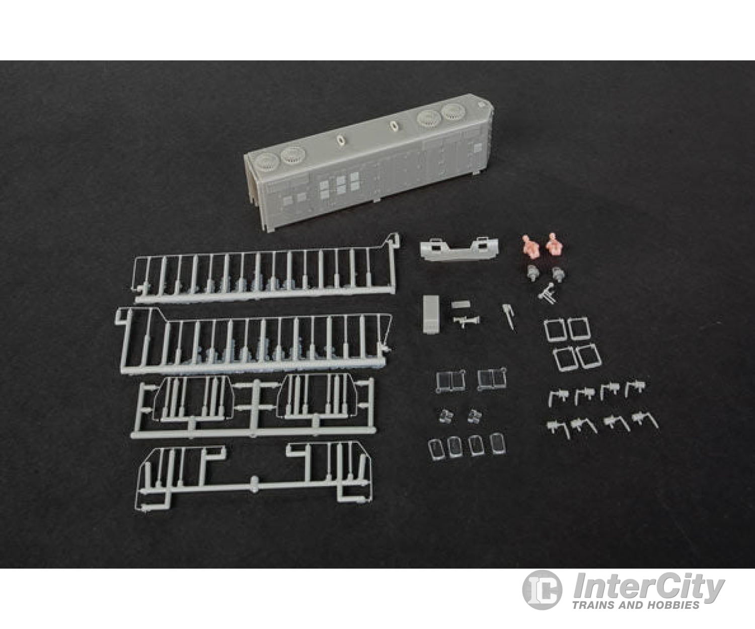 Walthers Mainline 10450 Emd Gp9 Phase Ii With High Hood - Standard Dc -- Undecorated Locomotives